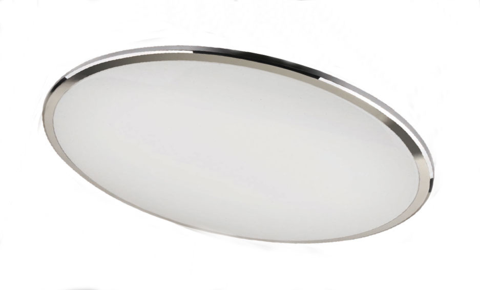 Plafón led redondo cromo brillo Onix