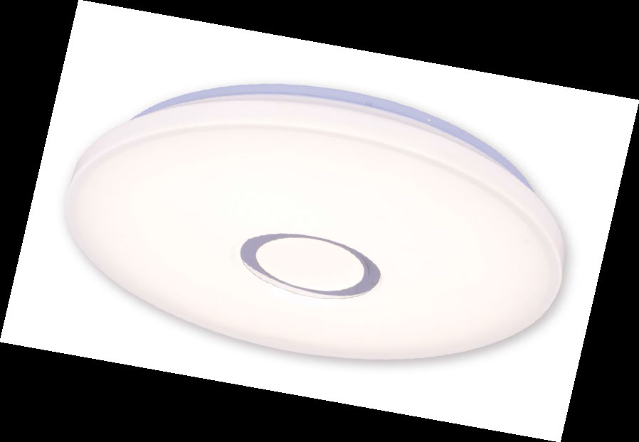 Plafón led redondo aro cromo Xenon Plafón led redondo aro cromo Xenon