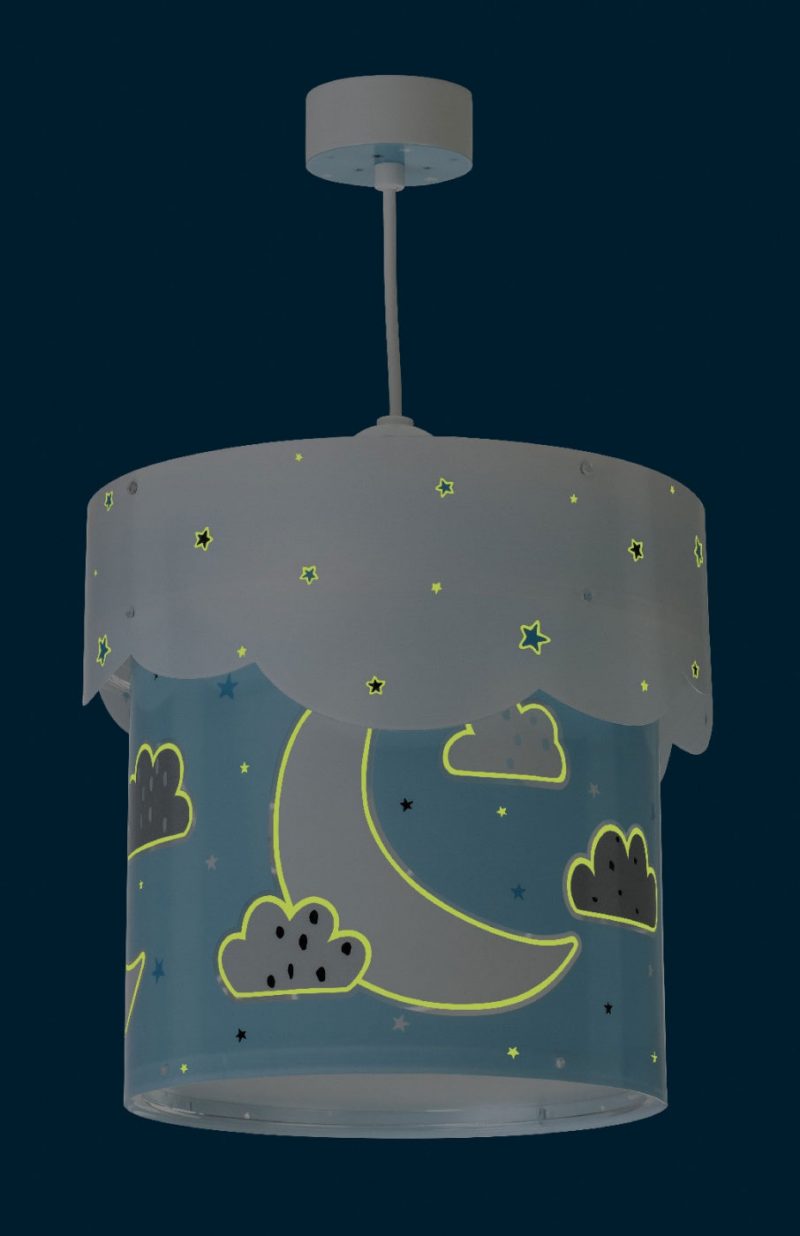 Lámpara de techo infantil Moon