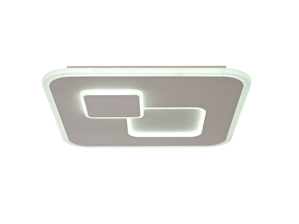 Plafón led cuadrado regulable Quad