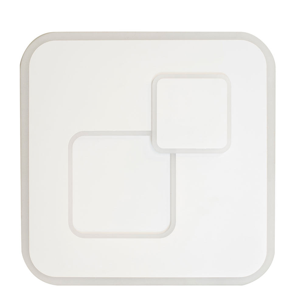 Plafón led cuadrado regulable Quad