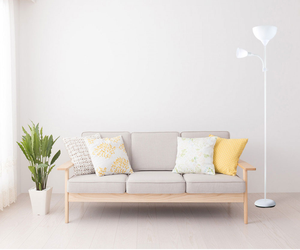 Lámpara suelo salón 2 luces Rigel Lámpara suelo salón 2 luces Rigel