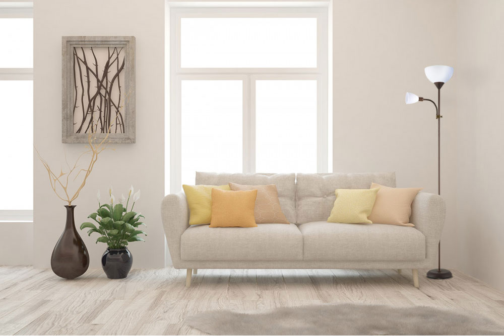 Lámpara suelo salón 2 luces Rigel Lámpara suelo salón 2 luces Rigel