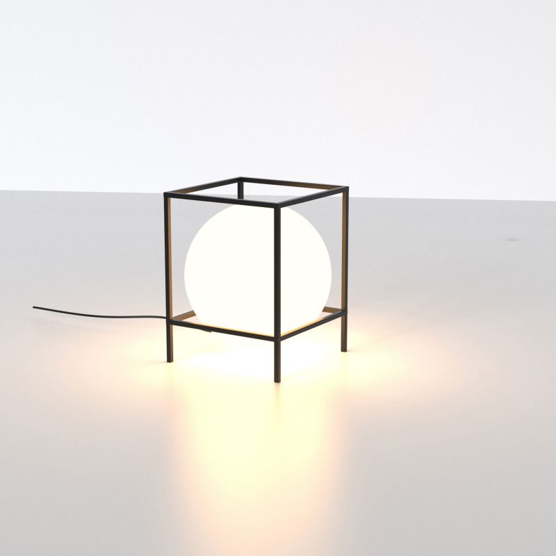 Lámpara mesa o suelo esfera cristal 270 Desigual